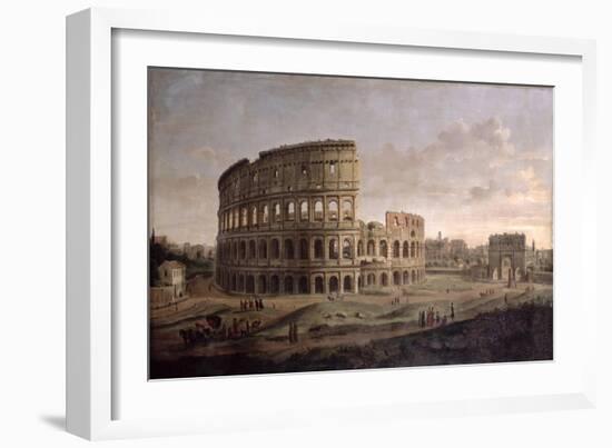 The Colosseum-Gaspar van Wittel-Framed Giclee Print