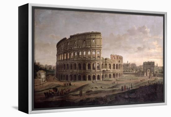 The Colosseum-Gaspar van Wittel-Framed Premier Image Canvas