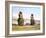 The Colossi of Memnon, Egypt, 20th Century-null-Framed Giclee Print