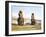 The Colossi of Memnon, Egypt, 20th Century-null-Framed Giclee Print