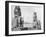 The Colossi of Memnon, Luxor (Thebe), Egypt, C1922-null-Framed Giclee Print