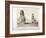 The Colossi of Memnon, Thebes, Egypt, 1862-Francis Bedford-Framed Giclee Print