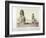 The Colossi of Memnon, Thebes, Egypt, 1862-Francis Bedford-Framed Giclee Print