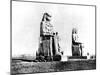 The Colossi of Memnon, Thebes, Nubia, Egypt, 1887-Henri Bechard-Mounted Giclee Print