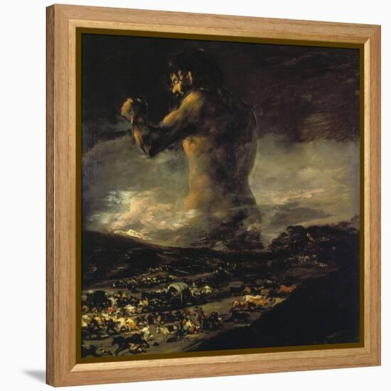 The Colossus, 1808/1812-Francisco de Goya-Framed Premier Image Canvas