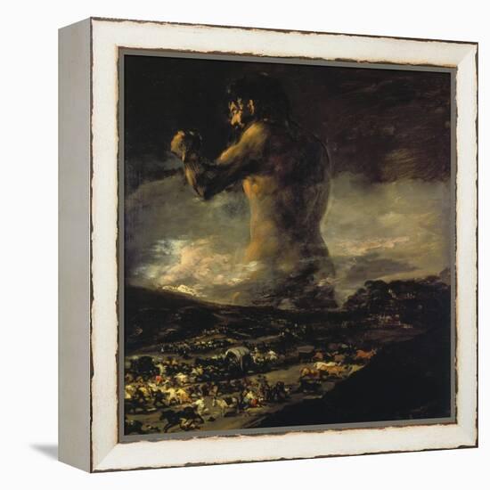 The Colossus, 1808/1812-Francisco de Goya-Framed Premier Image Canvas