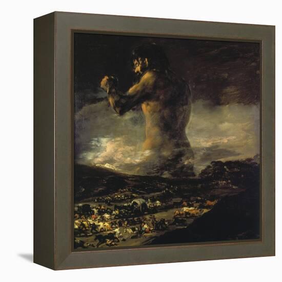 The Colossus, 1808/1812-Francisco de Goya-Framed Premier Image Canvas