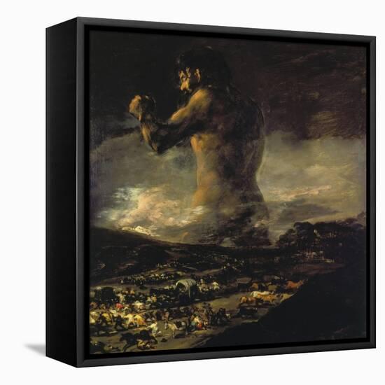 The Colossus, 1808/1812-Francisco de Goya-Framed Premier Image Canvas