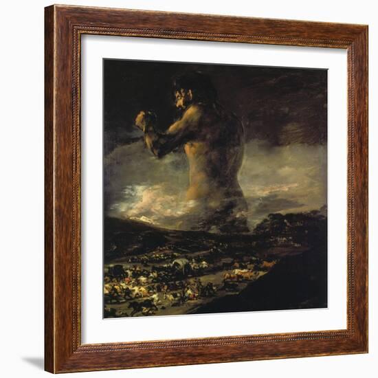 The Colossus, 1808/1812-Francisco de Goya-Framed Giclee Print