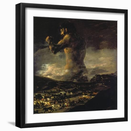 The Colossus, 1808/1812-Francisco de Goya-Framed Giclee Print