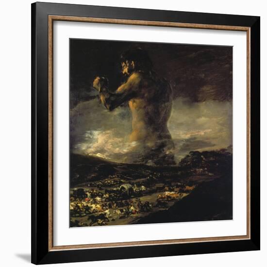 The Colossus, 1808/1812-Francisco de Goya-Framed Giclee Print