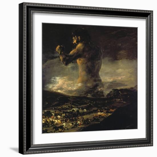 The Colossus, 1808/1812-Francisco de Goya-Framed Giclee Print