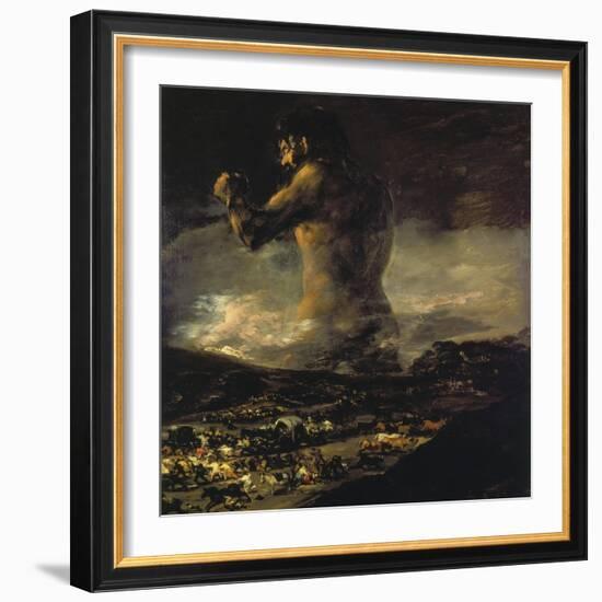 The Colossus, 1808/1812-Francisco de Goya-Framed Giclee Print