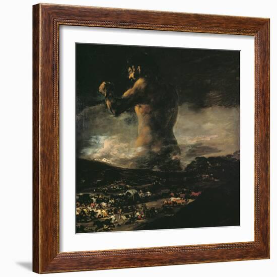 The Colossus, circa 1808-Francisco de Goya-Framed Giclee Print