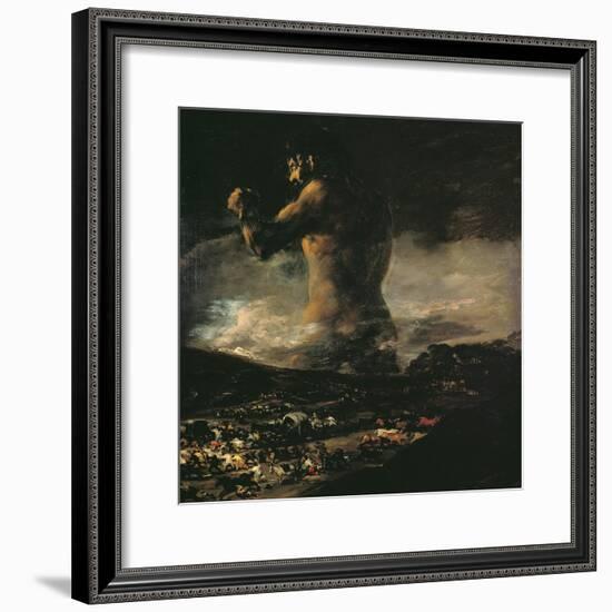 The Colossus, circa 1808-Francisco de Goya-Framed Giclee Print