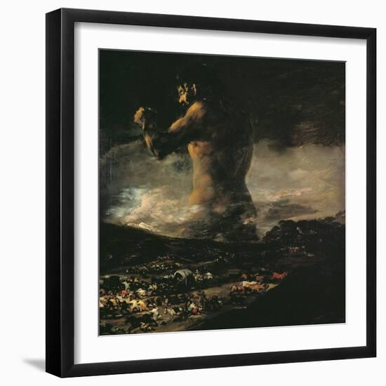 The Colossus, circa 1808-Francisco de Goya-Framed Giclee Print