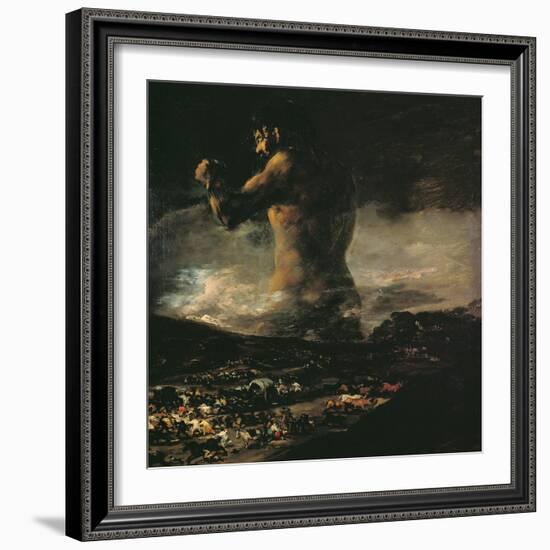 The Colossus, circa 1808-Francisco de Goya-Framed Giclee Print