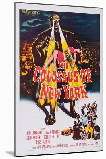 The Colossus of New York-null-Mounted Art Print
