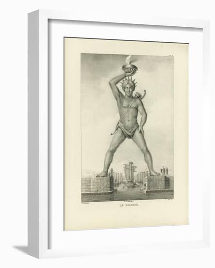 The Colossus of Rhodes-Petrus Josephus Witdoeck-Framed Giclee Print