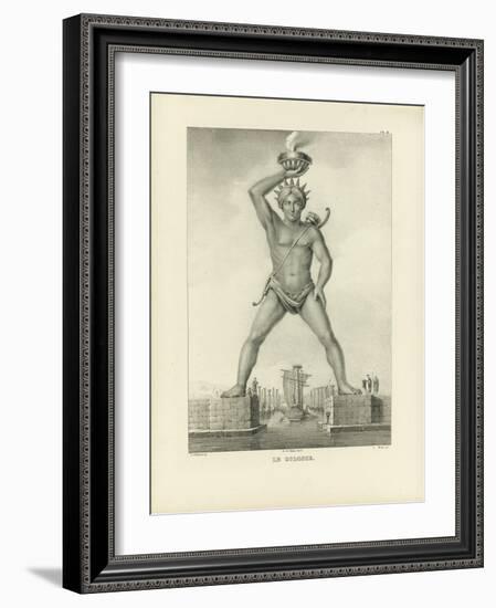 The Colossus of Rhodes-Petrus Josephus Witdoeck-Framed Giclee Print