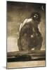 The Colossus-Francisco de Goya-Mounted Art Print