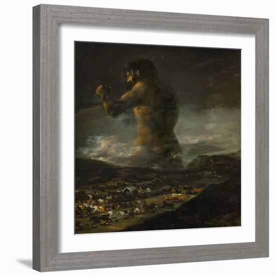 The Colossus-Francisco de Goya-Framed Giclee Print