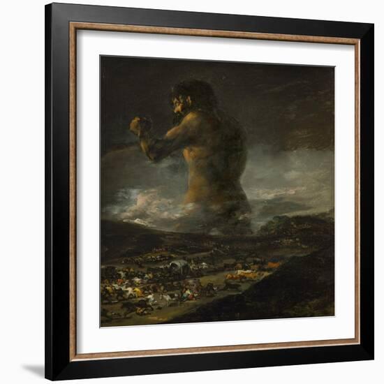 The Colossus-Francisco de Goya-Framed Giclee Print