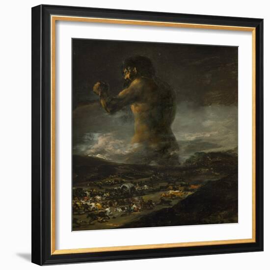 The Colossus-Francisco de Goya-Framed Giclee Print