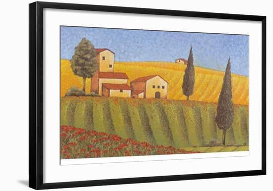 The Colours of Provence I-M^ Picard-Framed Art Print