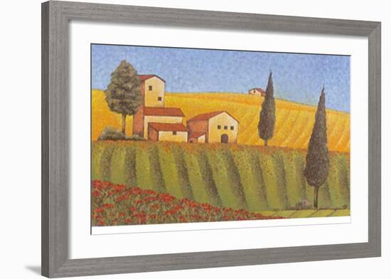 The Colours of Provence I-M^ Picard-Framed Art Print