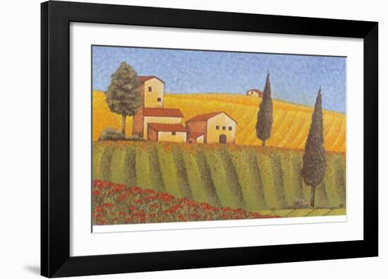 The Colours of Provence I-M^ Picard-Framed Art Print