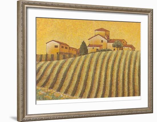 The Colours of Provence IV-M^ Picard-Framed Art Print