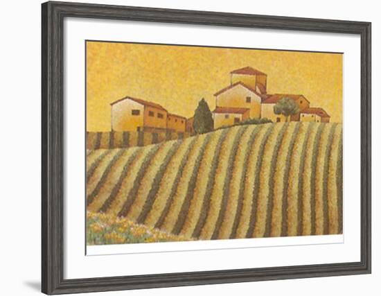The Colours of Provence IV-M^ Picard-Framed Art Print