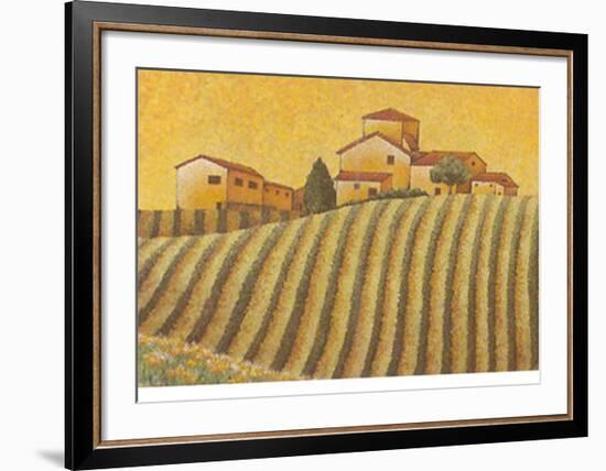 The Colours of Provence IV-M^ Picard-Framed Art Print