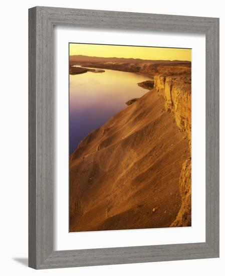 The Columbia River, Hanford Reach National Monument, Washington, USA-Charles Gurche-Framed Photographic Print