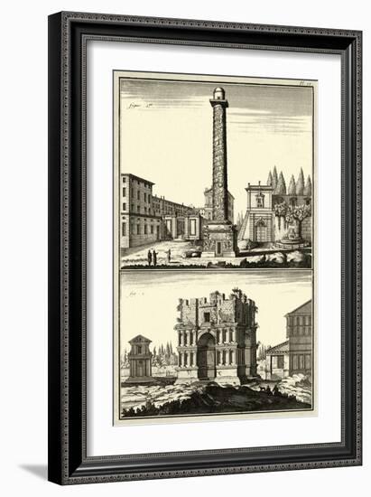 The Column of Trajan-Denis Diderot-Framed Art Print