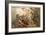 The Combat of Mars and Minerva-Jacques Louis David-Framed Premium Giclee Print