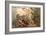 The Combat of Mars and Minerva-Jacques Louis David-Framed Giclee Print