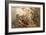 The Combat of Mars and Minerva-Jacques Louis David-Framed Giclee Print