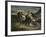 The Combat of the Giaour and Hassan, 1826-Eugene Delacroix-Framed Giclee Print