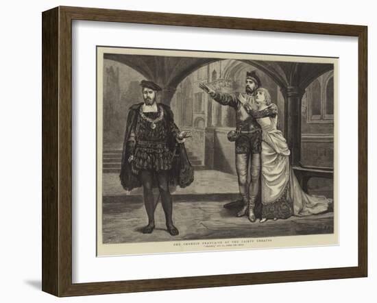 The Comedie Francaise at the Gaiety Theatre-Arthur Hopkins-Framed Giclee Print