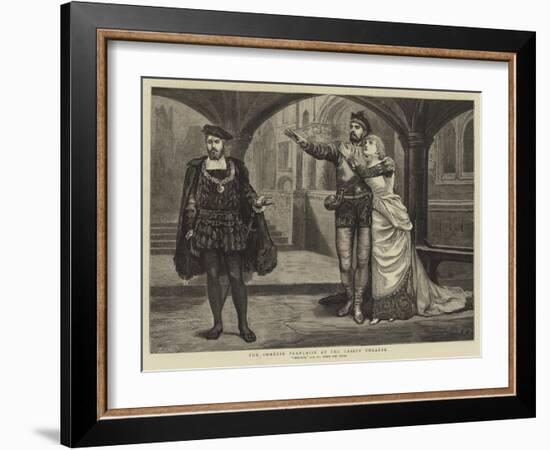 The Comedie Francaise at the Gaiety Theatre-Arthur Hopkins-Framed Giclee Print