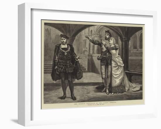 The Comedie Francaise at the Gaiety Theatre-Arthur Hopkins-Framed Giclee Print