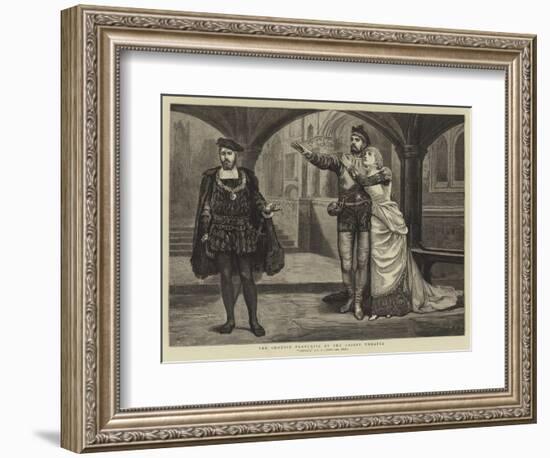 The Comedie Francaise at the Gaiety Theatre-Arthur Hopkins-Framed Giclee Print