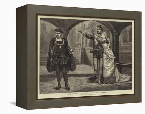 The Comedie Francaise at the Gaiety Theatre-Arthur Hopkins-Framed Premier Image Canvas