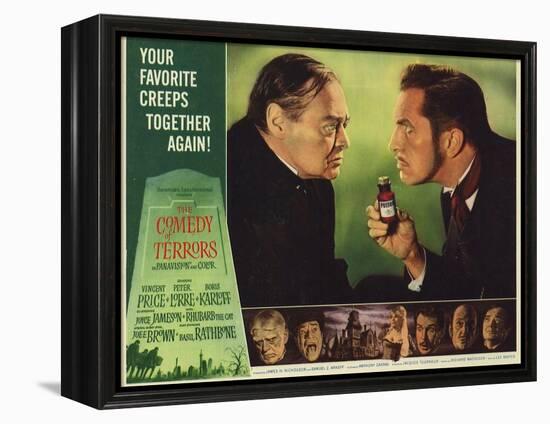 The Comedy of Terrors, 1964-null-Framed Stretched Canvas