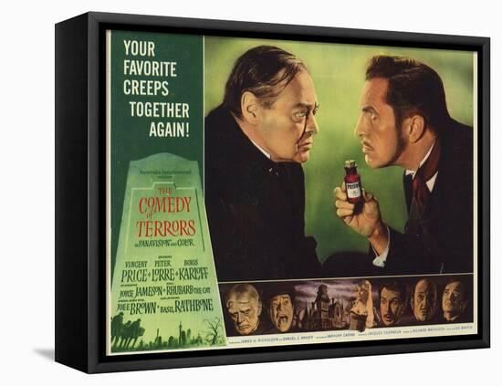 The Comedy of Terrors, 1964-null-Framed Stretched Canvas