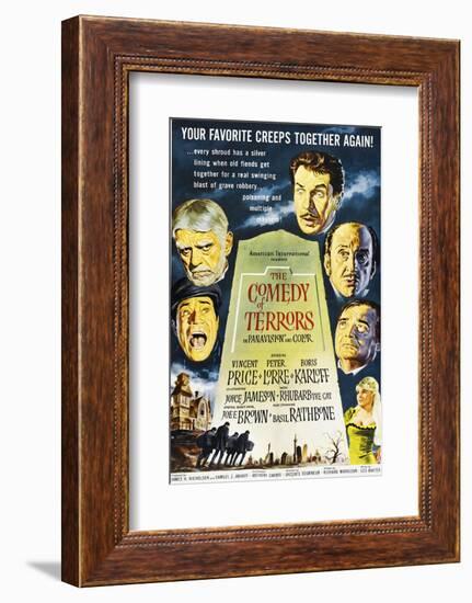 The Comedy of Terrors, 1964-null-Framed Photo