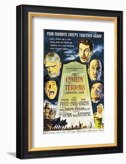 The Comedy of Terrors, 1964-null-Framed Photo