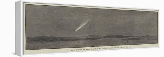 The Comet as Seen from HMS Orion, Lake Timsah, 1 October, 4.30 AM-Thomas Harrington Wilson-Framed Premier Image Canvas